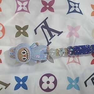 BLUE Labubu Pen